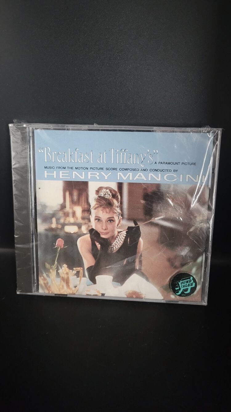 Breakfast At Tiffany’s Soundtrack CD Henry Mancini SEALED Audrey Hepburn